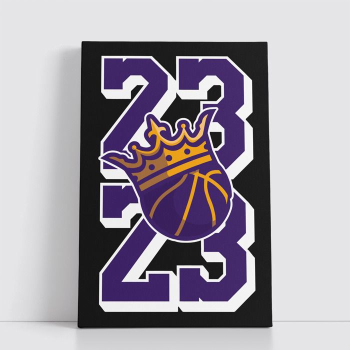 Tableau NBA sur Toile – Affiche Murale 25x40 cm avec Équipes et Joueurs Légendaires du Basket 45