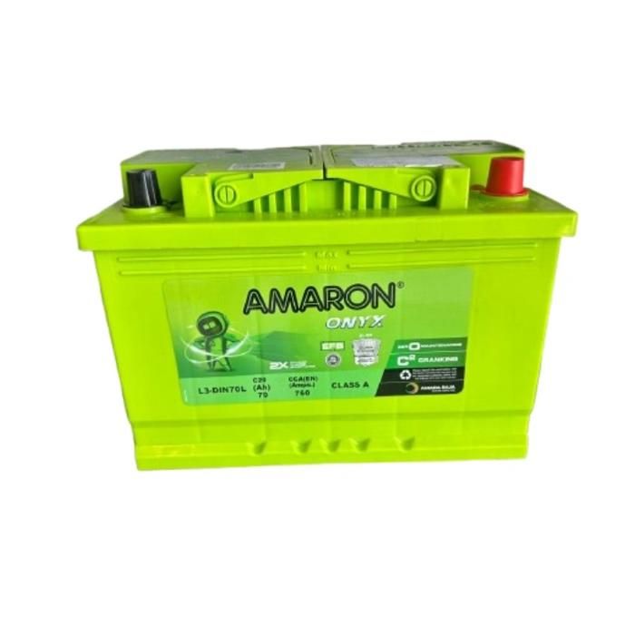AMARON Batterie de VOITURE 12V 70Ah 760A