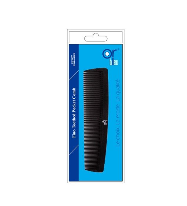 PEIGNE A CHEVEUX 255 OR BLEU