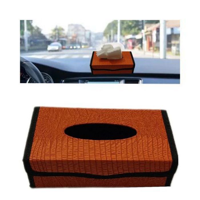 Boîtes à Mouchoirs. Boîte en Cuir PU ,Nouvelle gamme à Motif Serpent, couleur Rouge Noir pour les voitures, ménage et espaces .