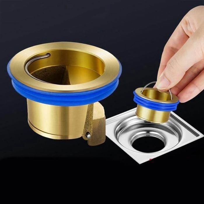Assina Clapet anti retour 40mm pour caniveau de douche Cuivre