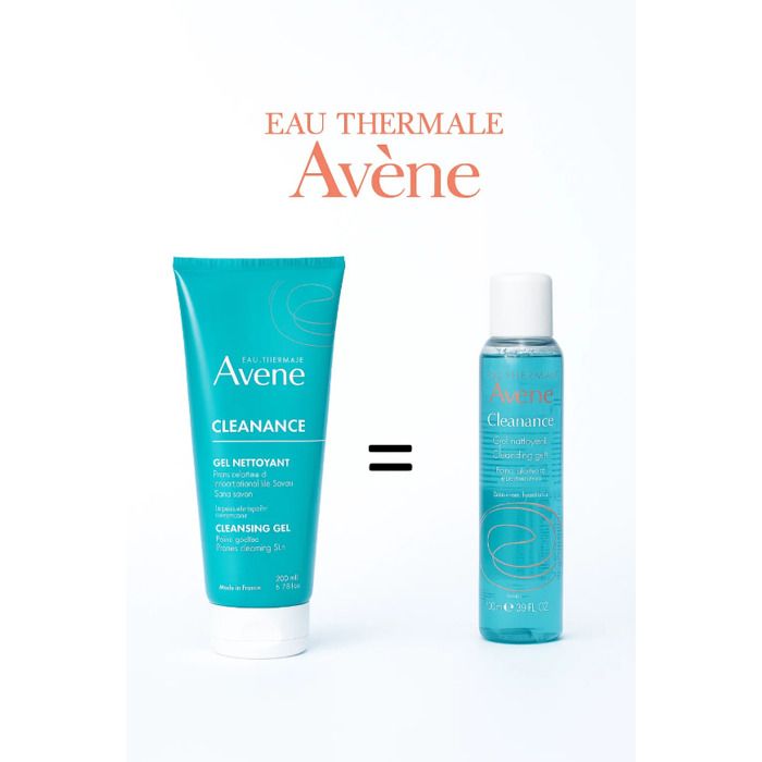 Avène Cleanance Gel Nettoyant 200ml =GEL NETTOYANT CLEANANCE 100ml GRATUIT