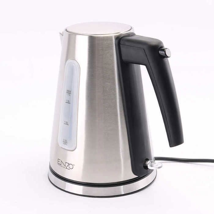 Bouilloire Electrique - ENZO - ITA-20008 - 1.7L - 2200W - Acier Inoxydable