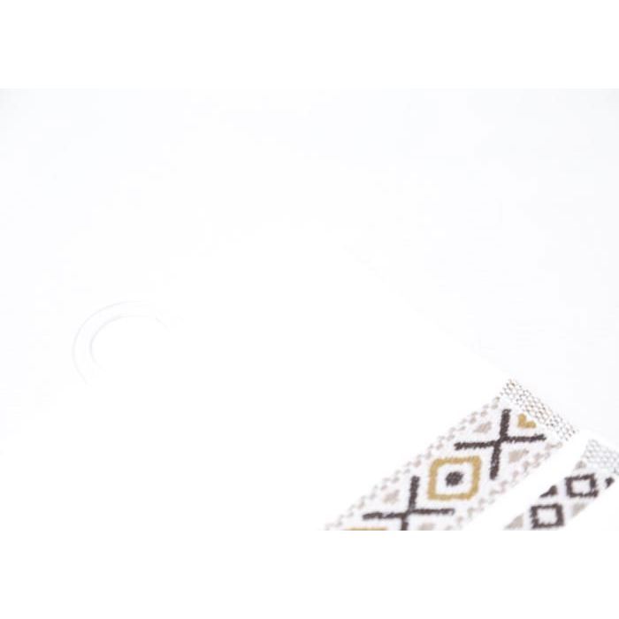 Serviette à mains - Berbère - 450g - Blanc - 30x30 cm - Douce et absorbante