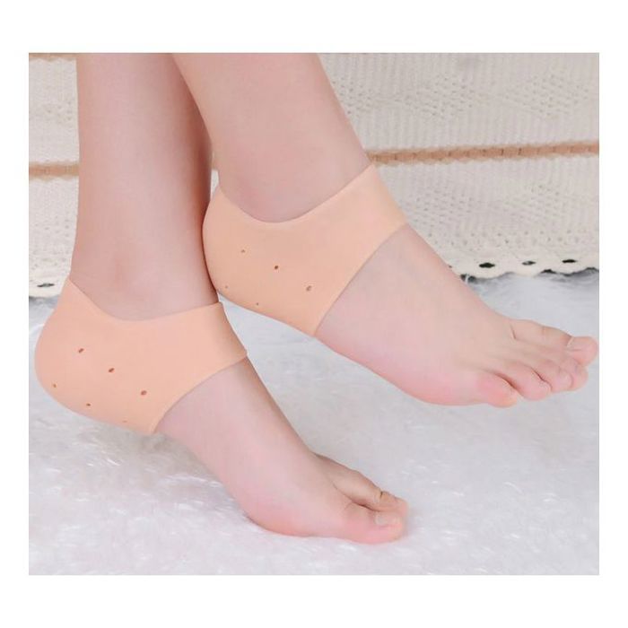 Protecteurs de talon en silicone, pour soulager la douleur, réduire la pression sur le talon