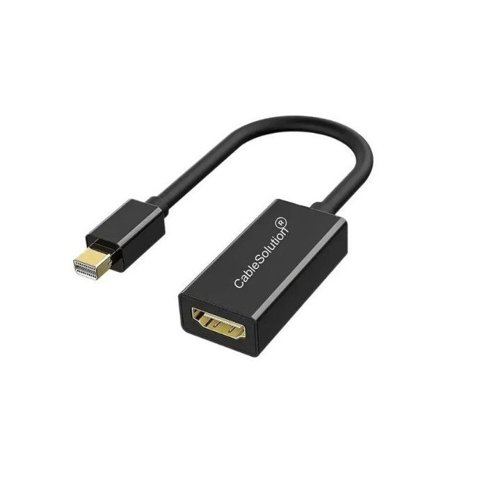Mini DP to HDTV - Mini DisplayPort Adapter - CableSolution