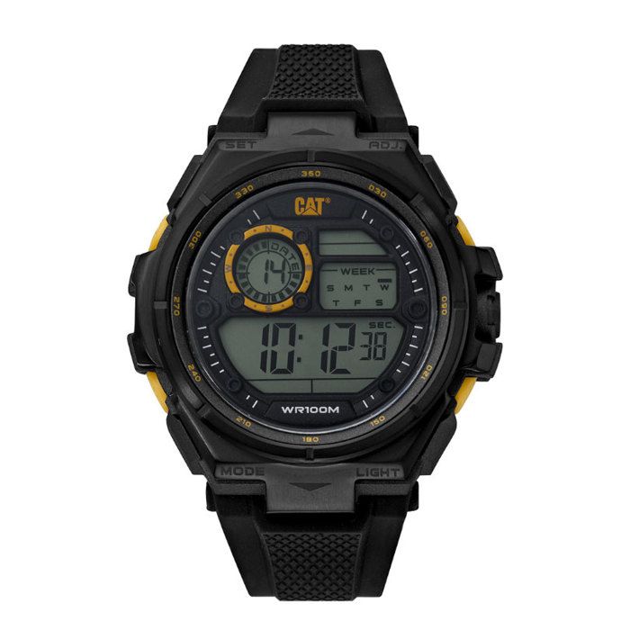 Montre Digitale - CATERPILLAR - OD.167.21.147 - Chronographe - Silicone - Étanchéité 10 ATM