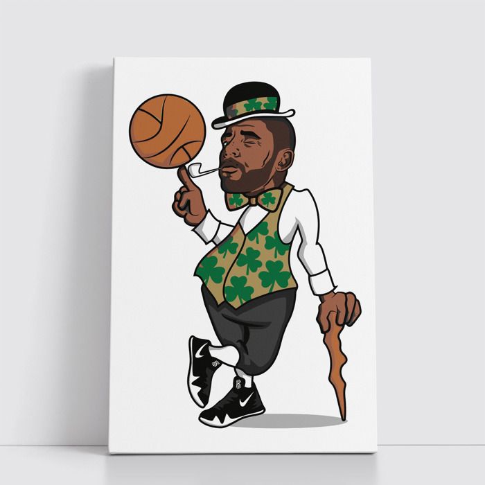 Tableau NBA sur Toile – Affiche Murale 25x40 cm avec Équipes et Joueurs Légendaires du Basket 61