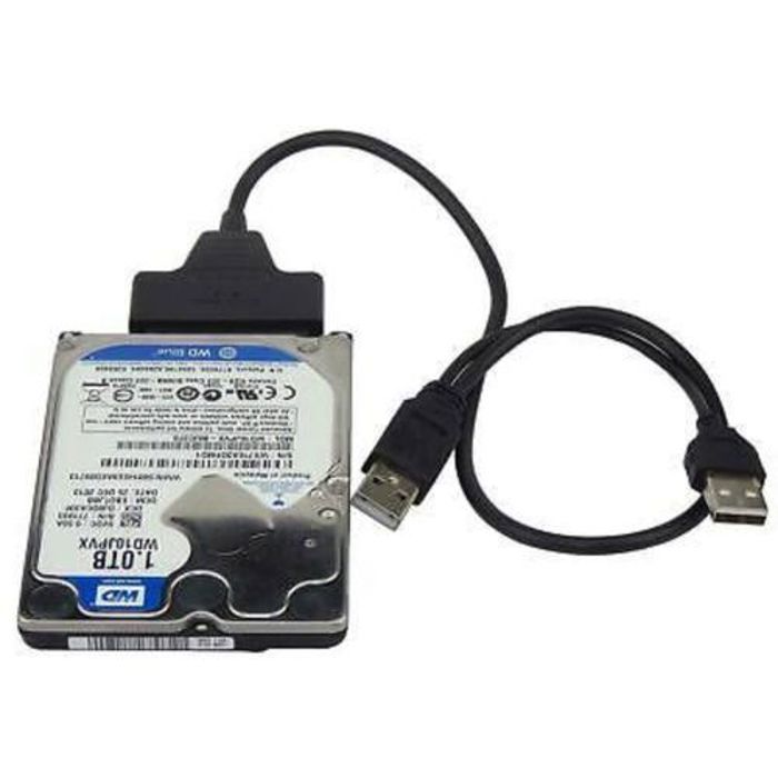 Câble USB SATA 3 vers USB Pour disque dur externe SSD