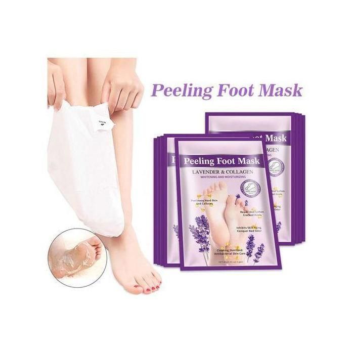 Peeling Foot Mask Collagène lavandre