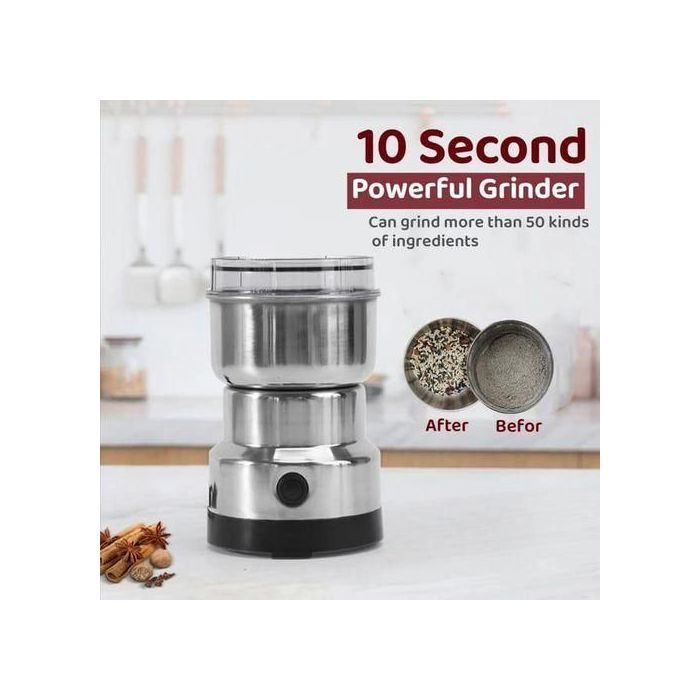Moulin Professionnel pour Épices, Grains et Café , Une Fraîcheur Intense à Chaque Utilisation, 50g