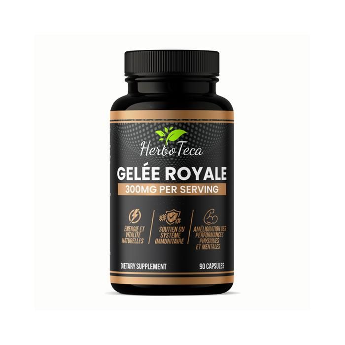 HerboTeca – Gelée Royale 300 mg 90 Capsules