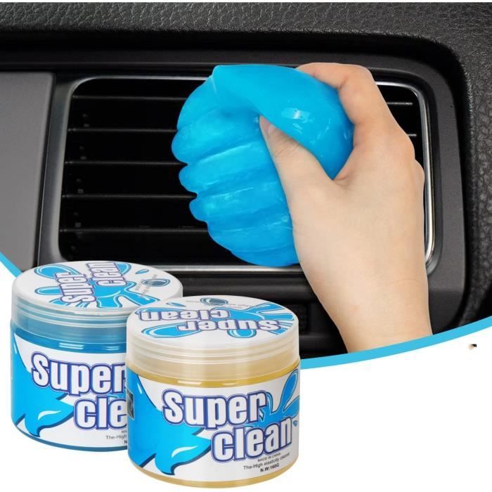 Slime de Nettoyage,Gel Nettoyant Voiture,Gel nettoyant Clavier,Slime Nettoyage la Poussière Voitures,réutilisable,Dust Cleaner Kit