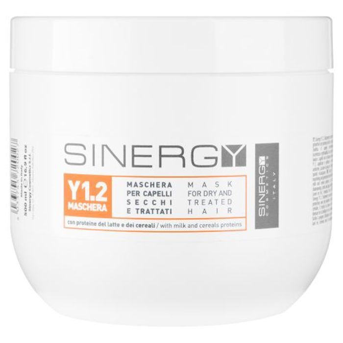 Sinergy Y 1.2 Masque Nourrissant pour régénérer les cheveux secs et abîmés 500 ml