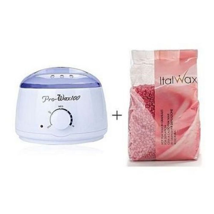 Pro Wax Machine Professionnel Chauffe-Cire pour Épilateur + CIRE  ITALWAX  1KG