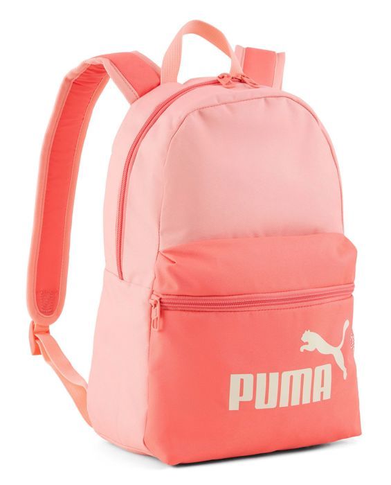 PUMA Sac à dos corail pour fille et garçon - Phase CB Small Backpack S Pink Fruit - Peach Frost 298287