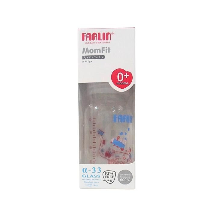 Farlin Biberon En Verre Borocilic 120ml
