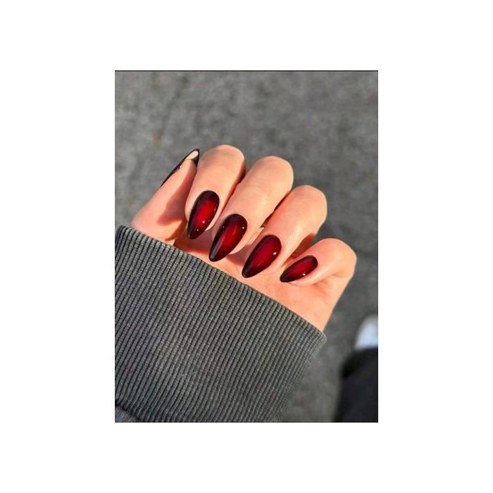 Faux ongles , Boite de 24 Pièces avec 1 gel gelée et 1 lime à ongles
