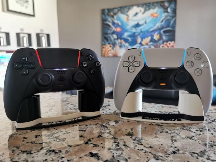 Support blanc pour manette DualSense PS5
