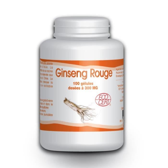 GINSENG ROUGE 200 Comprimés dosés à 600 mg x 3