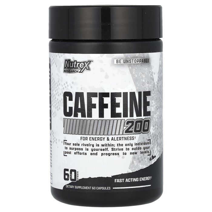 Caféine 200, 60 capsules