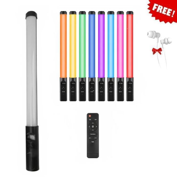 Baton lumineux RGB – Eclairage LED polyvalent pour des effets visuels epoustouflants
