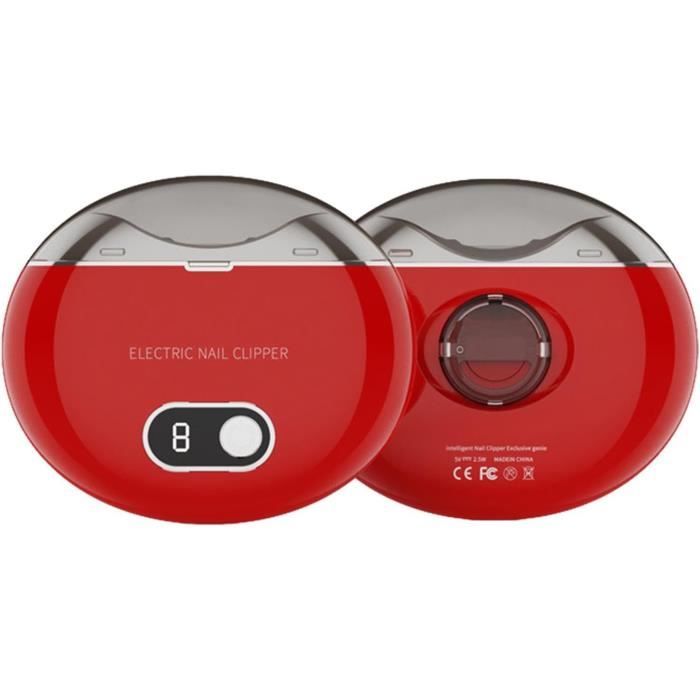 Coupe-Ongles Électrique, Coupe-Ongles, Polissoir À Ongles, Avec Lampe Uv Perles Lime À Ongles Enfant Pour Femme Ultra Silenc[H9728]