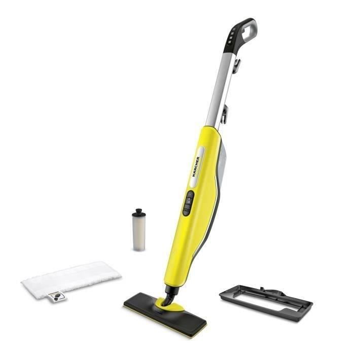 KARCHER - Balai vapeur - 1600W - SC 3 UPRIGHT EASY FIX - blanc/jaune/noir - 15133000