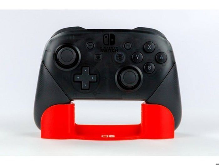 Support - Nintendo - Switch Pro Controller - Rouge - Accessoire - Protection