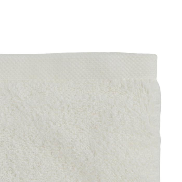 SERVIETTE TOILETTE 50X90 400G DOLORES BLANC