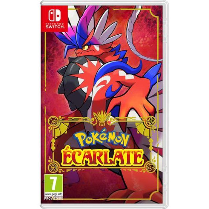 Console de jeu - NINTENDO SWITCH - Pokémon Ecarlate - Multicolore - Multi-plateforme - Gaming immersif