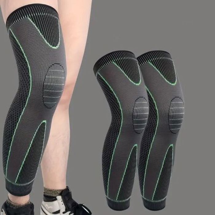 Pack 2 Support Genouillères de sport élastiques pressurisées, Genouillères de soutien