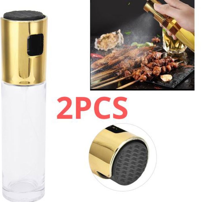 2 pulvérisateurs d'huile d'olive,vinaigre,Bouteilles d'huile,Grande diffusion,Pompe à huile