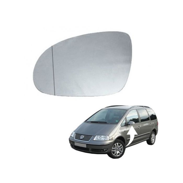 Verre Retroviseur Gauche Volkswagen Sharan (7M_)