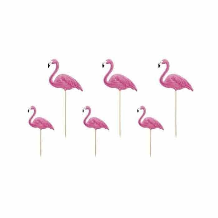Cupcakes toppers Flamingo