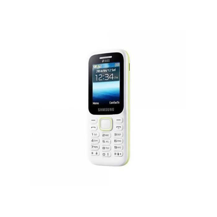 Samsung téléphone portable  B310E blanc duos