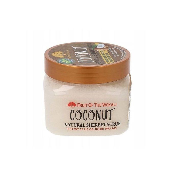 Fruit Of The Wokali Gommage Corporel Naturel au coco,600 g