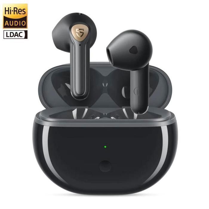 Soundpeats Air3 Deluxe HS Hi-Res Audio Codec LDAC - Gaming Mode - NOIR