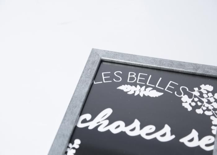 Cadre Photo - GENERIC - 15x21cm - Bois Massif - Gris - Design Contemporain