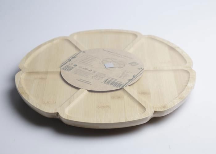 Plateau Tournant - Pincho Delicado - 7 Compartiments - Design Rotatif - Matériaux Durables - Rond