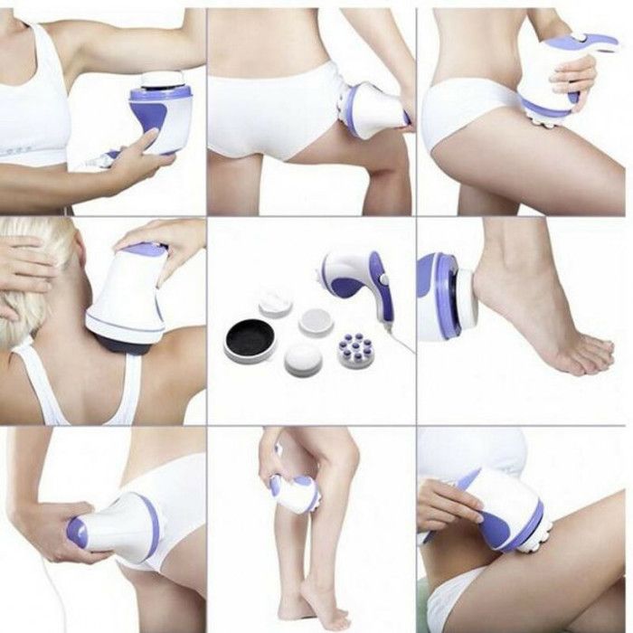 Masseur corporel - Non spécifié - 3D - Effet relaxant - 5 en 1 - Couleur blanche