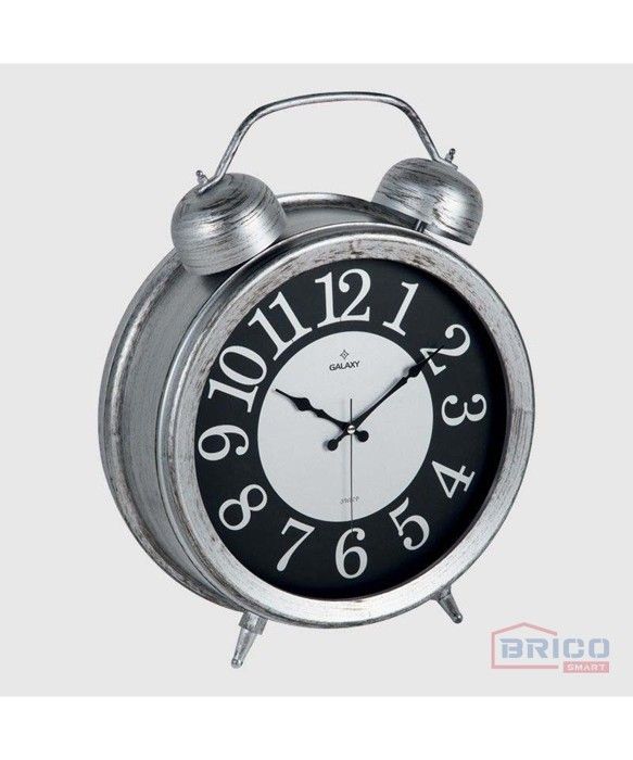 Horloge grise (43.5X54 CM)