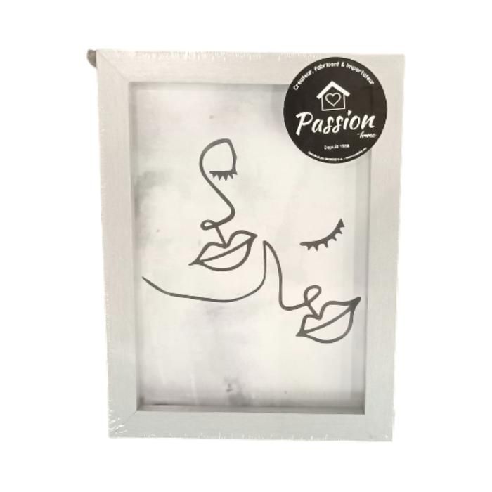 Cadre Photo - PASSION - Rita - 13x18cm - Argent - Élégant et Chic