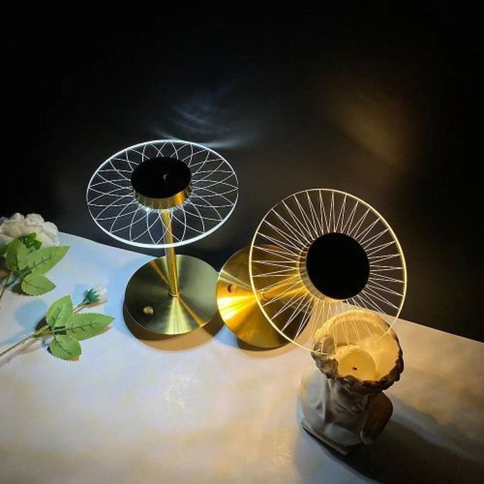 INTTOX-lampe de table  LED  EN METAL