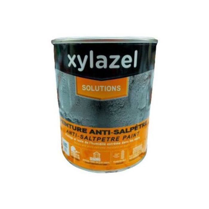 XYLAZEL Peinture Anti-Humidité bloque les taches d’humidité et évite l’apparition de salpêtre-485