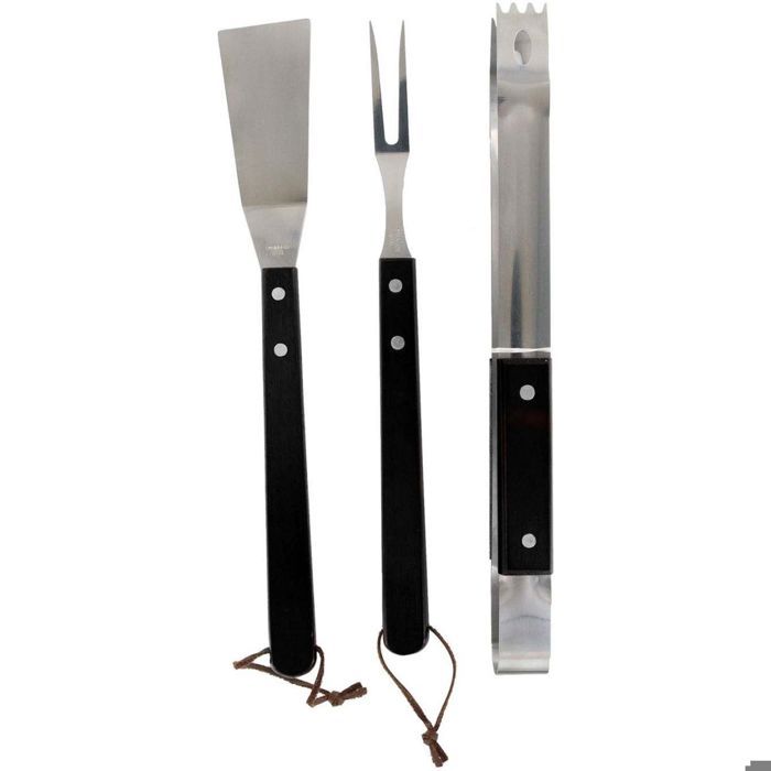 Grilles & accessoires - GENERIC - 3x Grill outil - Manche en bois - Compatible tous feux - Neuf