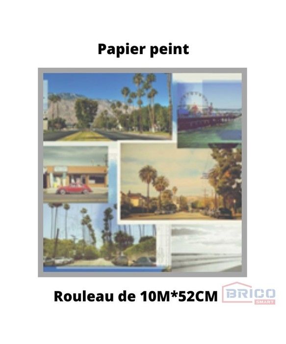 Papier peint calofornia multicolor