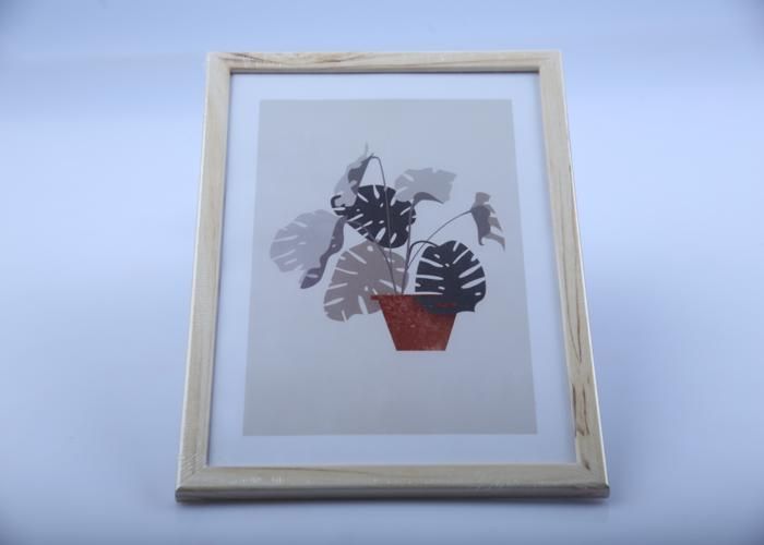 Cadre Photo - GENERIC - Zeyna Silver Rock - 21x29,7cm - Bois massif - Design contemporain