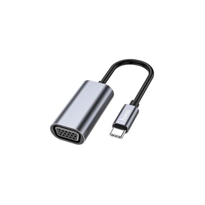 Hoco UA21 Adaptateur Full HD 1080P Type-C vers VGA