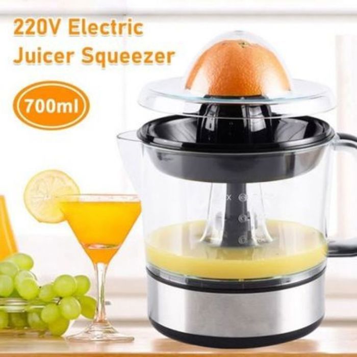 Presse-Fruits Électrique Sans Fil USB : Mixeur, Hachoir, Noir